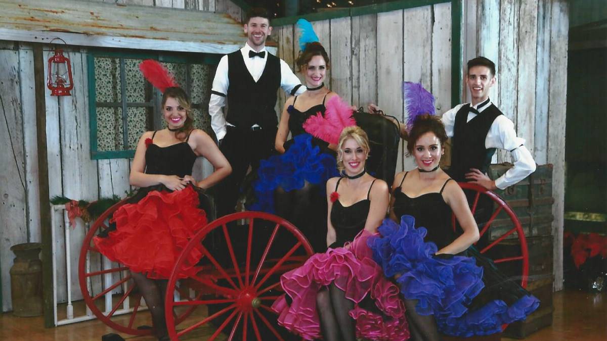 saloon girls dancers